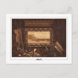 JMW Turner #224-3 - Finkonst Postkort Vykort
