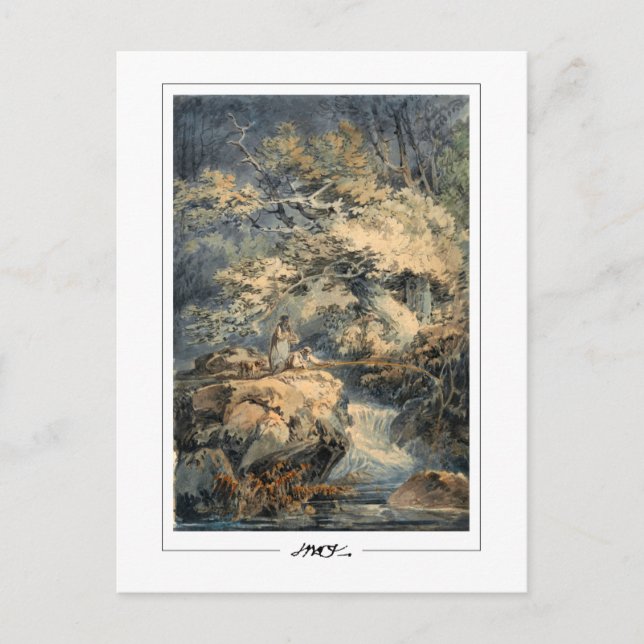JMW Turner #251-3 - Finkonstpostkort Vykort (Framsida)
