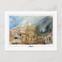 JMW Turner #27-3 - Finkonstkort Vykort
