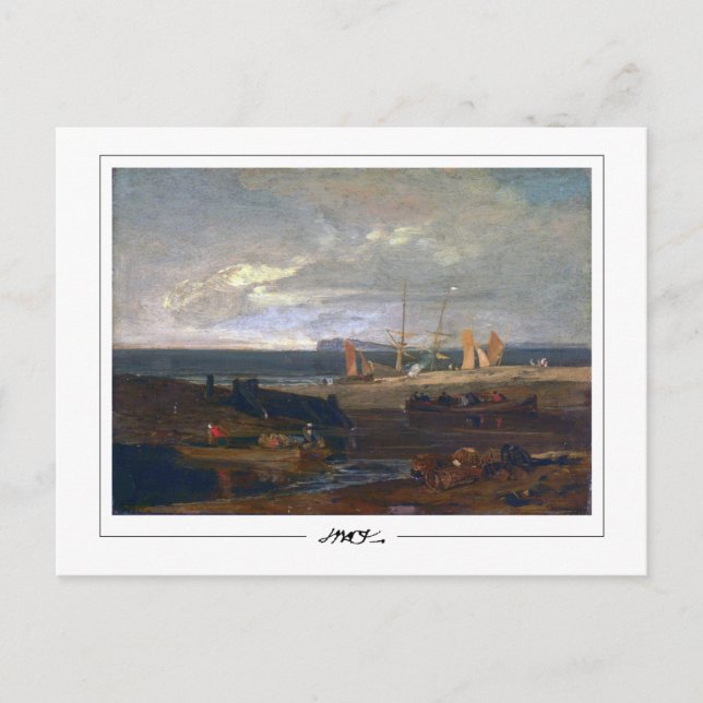 JMW Turner #29-3 - Finkonstpostkort Vykort (Framsida)