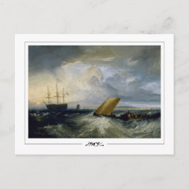 JMW Turner #30-3 - Finkonstkort Vykort