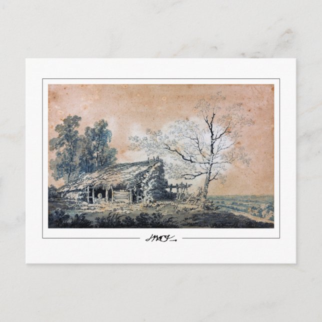 JMW Turner #36 - Finkonstkort Vykort (Framsida)