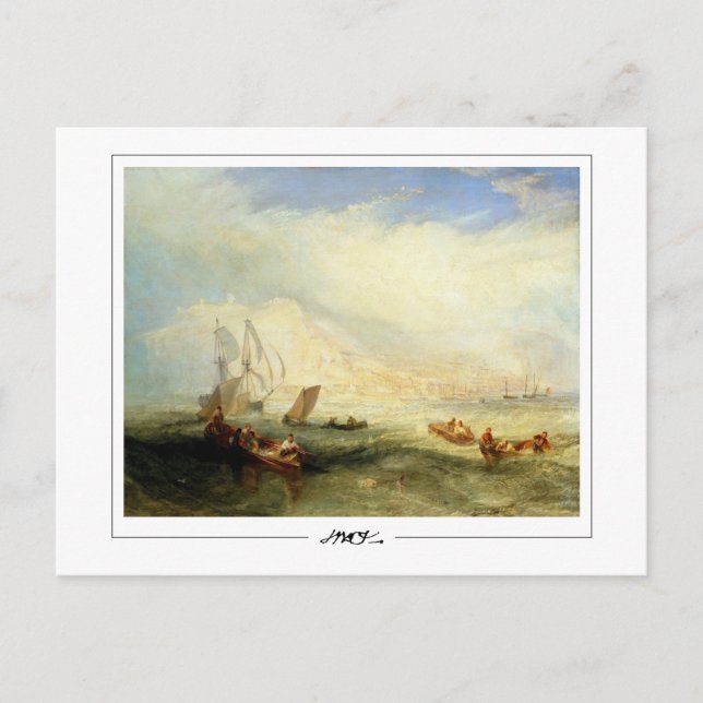 JMW-Turner #39-2 - Fin Art-vykort Vykort (Framsida)