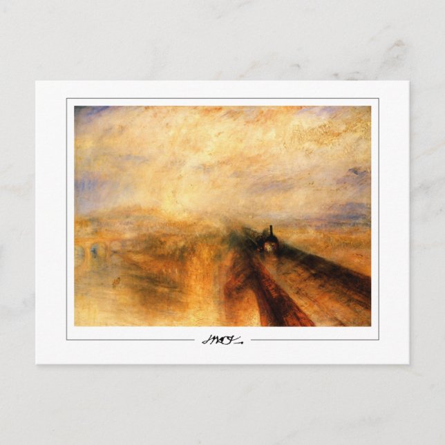 JMW-Turner #469-3 - Fin Art-vykort Vykort (Framsida)