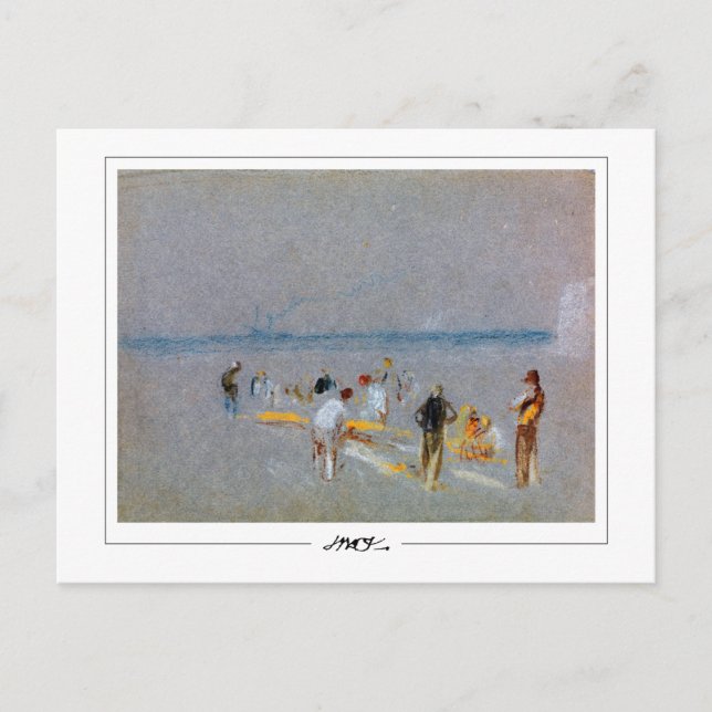 JMW Turner #46 - Finkonstkort Vykort (Framsida)