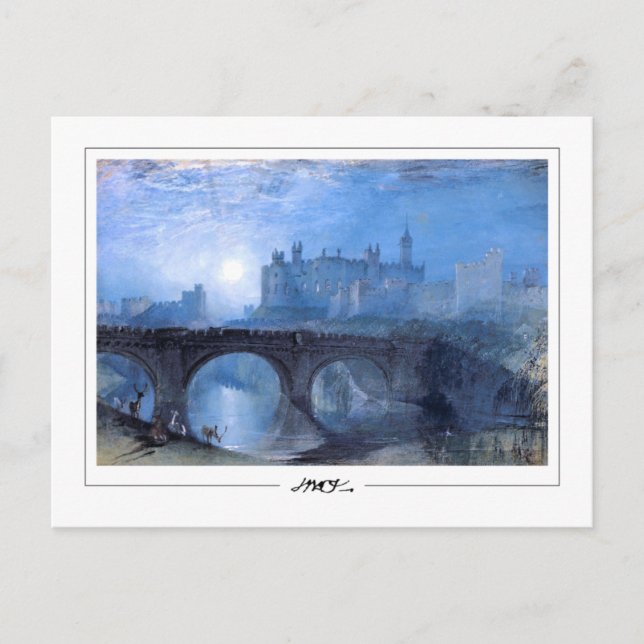 JMW Turner #48 - Finkonst Postkort Vykort (Framsida)