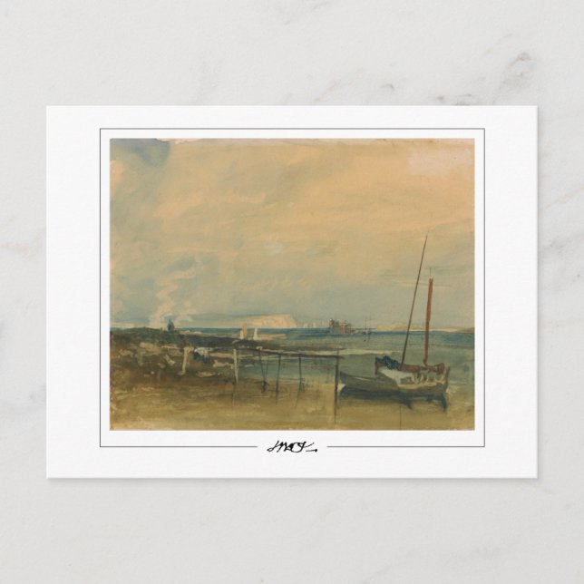 JMW Turner #4-2 - Finkonstkort Vykort (Framsida)