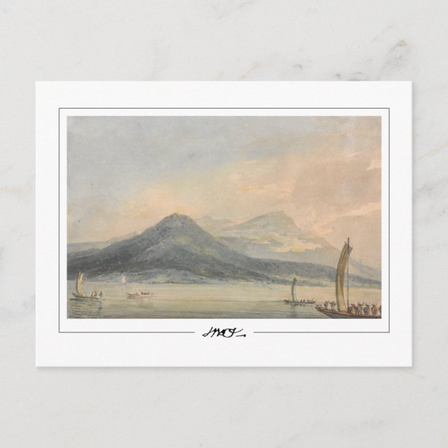 JMW Turner #52-2 - Finkonstkort Vykort (Framsida)