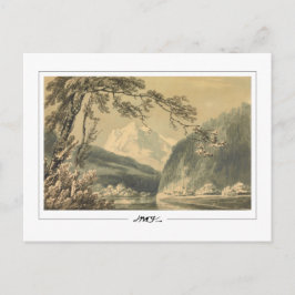 JMW Turner #546-3 - Finkonstkort Vykort