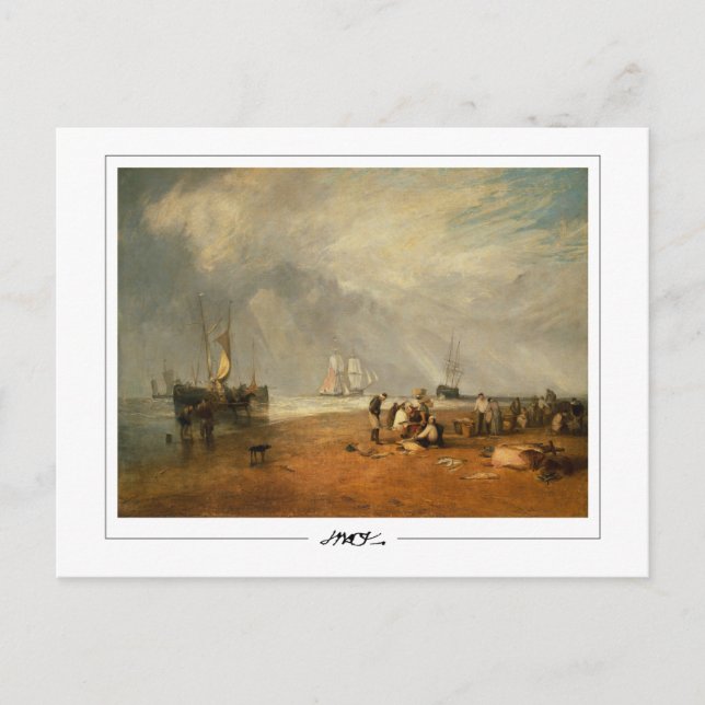 JMW Turner #9 - Finkonstkort Vykort (Framsida)
