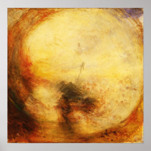 JMW Turner Light och Färg Poster