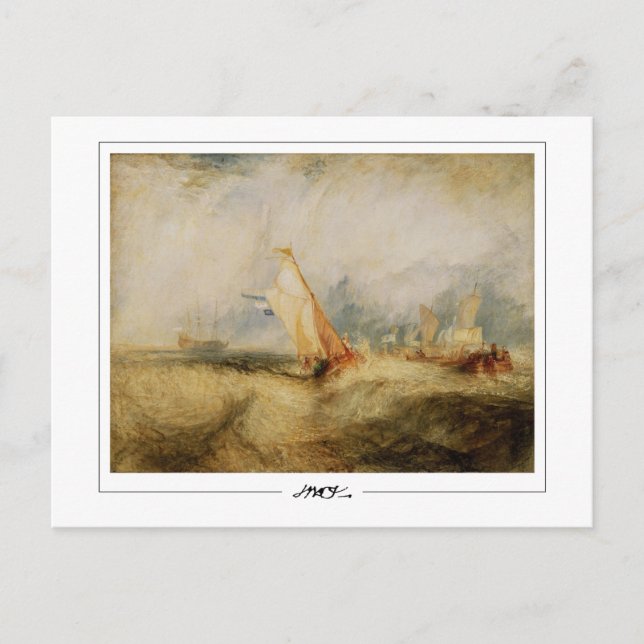 JMW-Turner nr 32 - Fin Art-vykort Vykort (Framsida)
