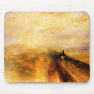 JMW Turner Rastånga och Hastighetsmussling Musmatta