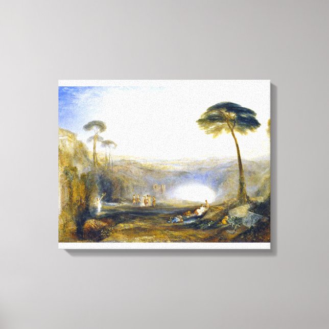 JMW Turner The Golden Bough Canvastryck (Framsida)