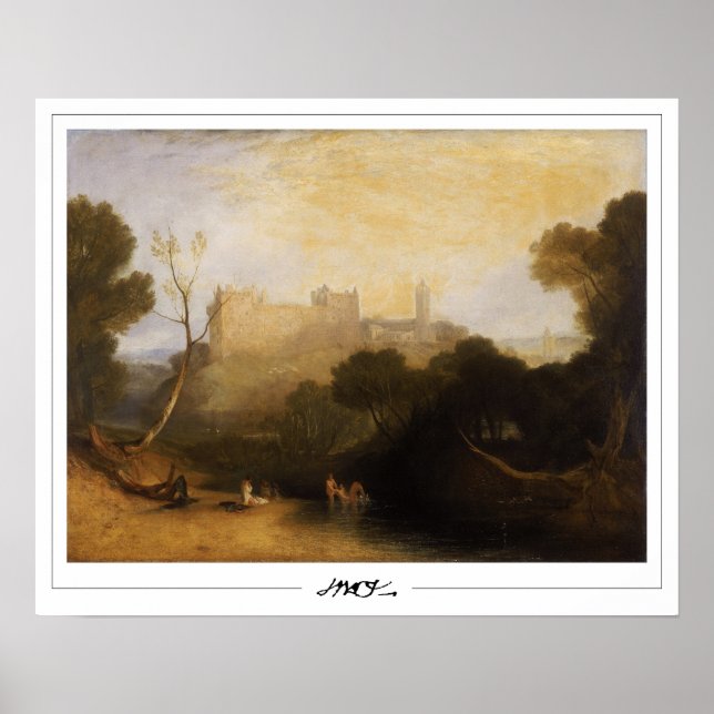 JMW Turner Zedign Art Poster #10-3 (Framsidan)