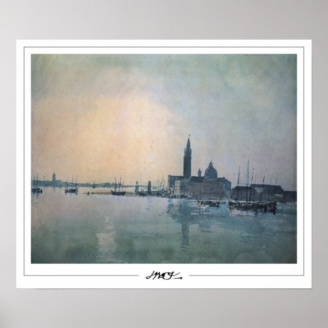 JMW Turner Zedign Art Poster #117-3 (Framsidan)