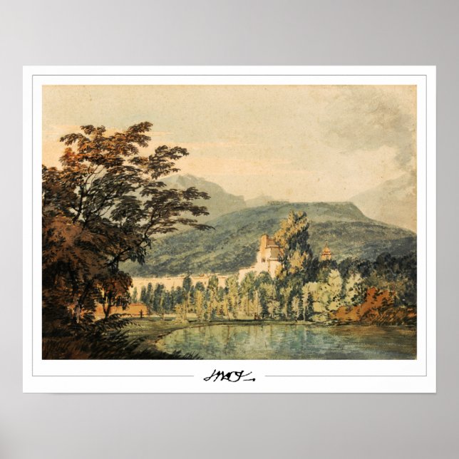 JMW Turner Zedign Art Poster #28-2 (Framsidan)