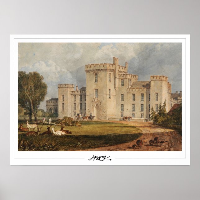 JMW Turner Zedign Art Poster #29-2 (Framsidan)