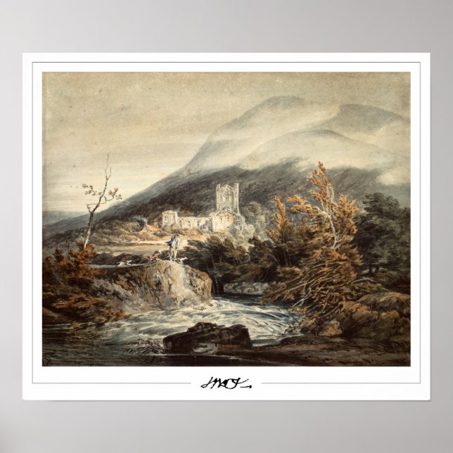 JMW Turner Zedign Art Poster #2-3 (Framsidan)