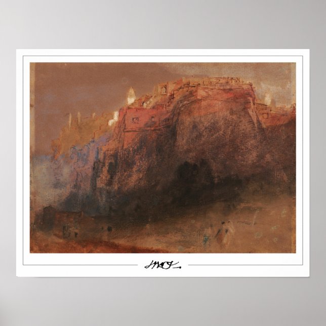 JMW Turner Zedign Art Poster #30-2 (Framsidan)