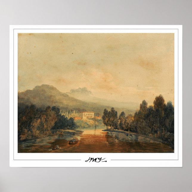 JMW Turner Zedign Art Poster #38-2 (Framsidan)