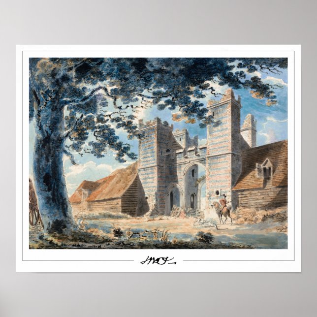 JMW Turner Zedign Art Poster #4-3 (Framsidan)