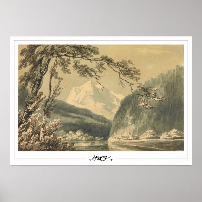 JMW Turner Zedign Art Poster #546-3 (Framsidan)