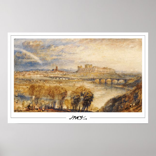 JMW Turner Zedign Art Poster nr 111-2 (Framsidan)