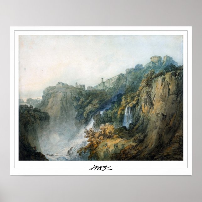 JMW Turner Zedign Art Poster nr 16 (Framsidan)