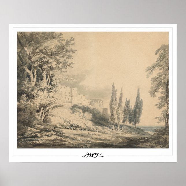 JMW Turner Zedign Art Poster nr 194-2 (Framsidan)