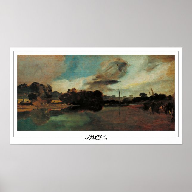 JMW Turner Zedign Art Poster nr 22 (Framsidan)