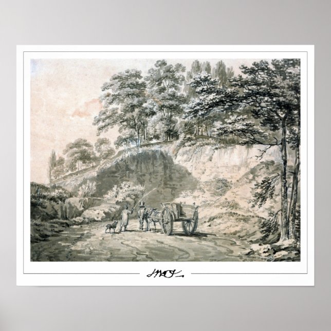 JMW Turner Zedign Art Poster nr 242-2 (Framsidan)