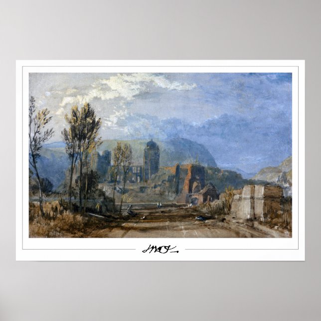 JMW Turner Zedign Art Poster nr 25 (Framsidan)