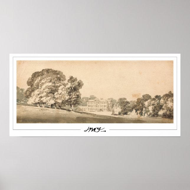 JMW Turner Zedign Art Poster nr 365 (Framsidan)