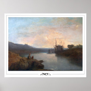 JMW Turner Zedign konstaffisch #23-3 Poster