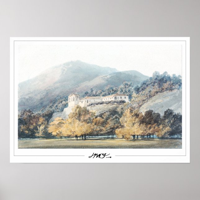 JMW Turner Zedign konstaffisch #28-3 Poster (Framsidan)