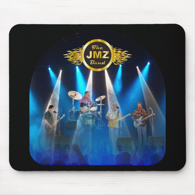 JMZ-musikbandet under ljuset Mousepad Musmatta (Framsidan)