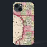 Jo Daviess, Carroll, Whiteside län<br><div class="desc">Jo Daviess, Carroll, Whiteside län. Vid Campbell R.A.; (Walling, H.F) (187). Publicerat av "Philadelphia: S.A. Mitchell, jr.; Chicago: R.A. Campbell".</div>