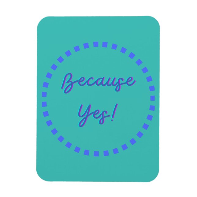 Jo, för det! magnet (Vertikal)