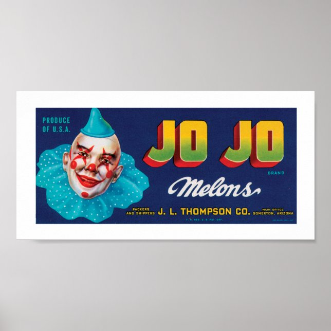 JO JO Melons Poster (Framsidan)