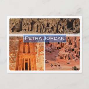 JO Jordan - Petra - Vykort