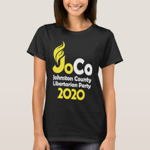 Jo Jorgensen 2020 Johnston County NC Libertarian P T Shirt