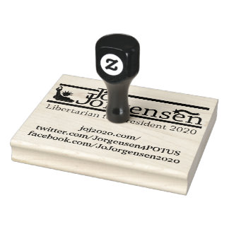 Jo Jorgensen, talman Stämpel