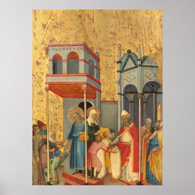 Joachim & Anna - Andrea di Bartolo Fine Art Poster (Framsidan)