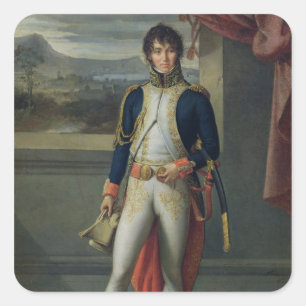 Joachim Murat Fyrkantigt Klistermärke