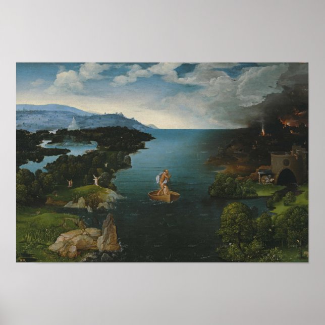 Joachim Patinir Art Poster (Framsidan)