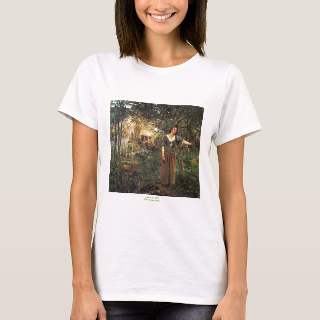 Joan av bågen av Jules Bastien Lepage Tee Shirt (Framsida)