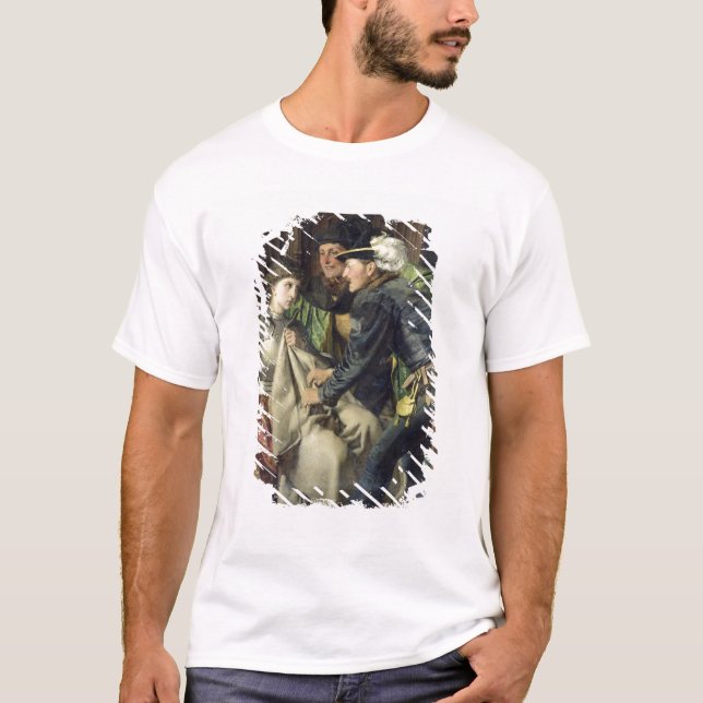 Joan av bågen som förolämpas i fängelset, 1866 t-shirt (Framsida)
