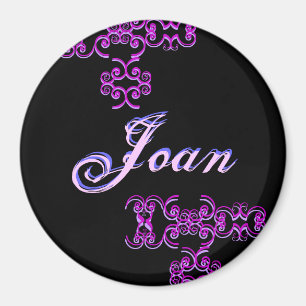 Joan Designer Namn Magnet