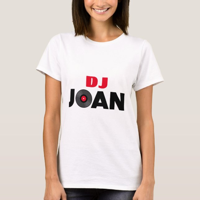 Joan DJ T Shirt (Framsida)